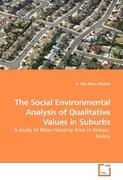 Image du vendeur pour The Social Environmental Analysis of Qualitative Values in Suburbs mis en vente par moluna