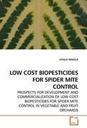 Imagen del vendedor de LOW COST BIOPESTICIDES FOR SPIDER MITE CONTROL a la venta por moluna