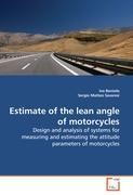 Seller image for Estimate of the lean angle of motorcycles for sale by moluna