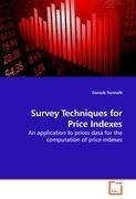 Bild des Verkufers fr Survey Techniques for Price Indexes zum Verkauf von moluna