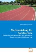Seller image for Markenbildung fr Sportvereine for sale by moluna