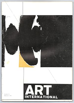 Art international Volume V / 1.