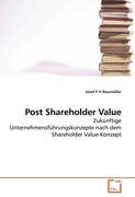 Immagine del venditore per Post Shareholder Value venduto da moluna