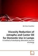 Bild des Verkufers fr Viscosity Reduction of Jatropha and Castor Oil for Domestic Use in Lamps zum Verkauf von moluna