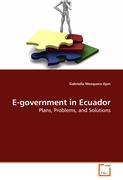 Imagen del vendedor de E-government in Ecuador a la venta por moluna