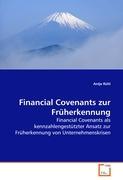 Seller image for Financial Covenants zur Frherkennung for sale by moluna