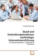 Seller image for Stand und Entwicklungstendenzen nachhaltiger Unternehmensfhrung for sale by moluna