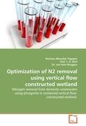 Seller image for Optimization of N2 removal using vertical flow constructed wetland for sale by moluna