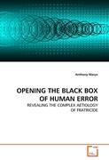 Seller image for OPENING THE BLACK BOX OF HUMAN ERROR for sale by moluna