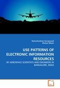 Seller image for USE PATTERNS OF ELECTRONIC INFORMATION RESOURCES for sale by moluna