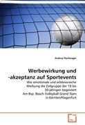 Imagen del vendedor de Werbewirkung und -akzeptanz auf Sportevents a la venta por moluna