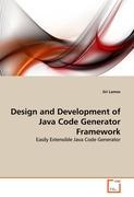 Seller image for Design and Development of Java Code Generator Framework for sale by moluna