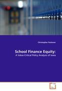Seller image for School Finance Equity: for sale by moluna