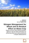 Immagine del venditore per Nitrogen Management for Wheat and its Residual Effect on Maize Crop venduto da moluna