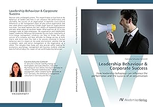 Bild des Verkufers fr Leadership Behaviour & Corporate Success zum Verkauf von moluna