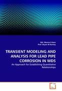 Seller image for TRANSIENT MODELING AND ANALYSIS FOR LEAD PIPE CORROSION IN WDS for sale by moluna