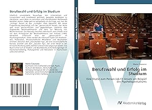 Seller image for Berufswahl und Erfolg im Studium for sale by moluna