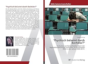 Seller image for Psychisch belastet durch Bachelor? for sale by moluna