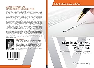 Seller image for Dienstleistungen und zeitraumbezogene Wertvorteile for sale by moluna