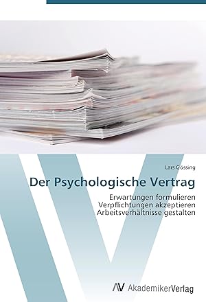 Imagen del vendedor de Der Psychologische Vertrag a la venta por moluna