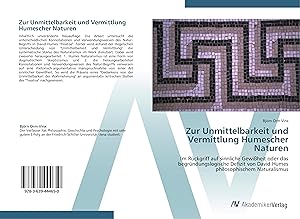 Seller image for Zur Unmittelbarkeit und Vermittlung Humescher Naturen for sale by moluna