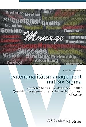 Bild des Verkufers fr Datenqualitaetsmanagement mit Six Sigma zum Verkauf von moluna