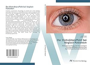 Seller image for Der Distraktoreffekt bei Neglect-Patienten for sale by moluna