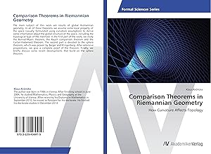 Imagen del vendedor de Comparison Theorems in Riemannian Geometry a la venta por moluna