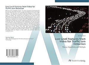 Imagen del vendedor de Low-Level Features from Video for Traffic Jam Detection a la venta por moluna