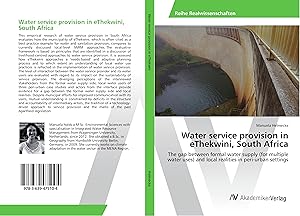 Imagen del vendedor de Water service provision in eThekwini, South Africa a la venta por moluna