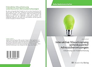 Seller image for Interaktive Visualisierung seitenbasierter Adressbersetzungen for sale by moluna