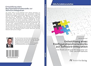 Image du vendeur pour Entwicklung eines Konfigurationsframeworks zur Software-Integration mis en vente par moluna