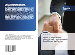 Seller image for Cultural dimensions differences in management-Kazakhstan vs.Europe for sale by moluna