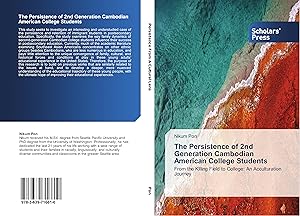 Seller image for The Persistence of 2nd Generation Cambodian American College Students for sale by moluna