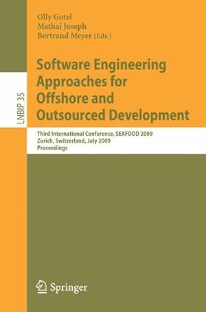 Seller image for Software Engineering Approaches for Offshore and Outsourced Development for sale by moluna