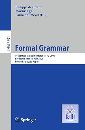 Seller image for Formal Grammar for sale by moluna