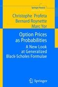 Immagine del venditore per Option Prices as Probabilities venduto da moluna