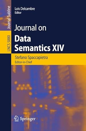 Seller image for Journal on Data Semantics XIV for sale by moluna