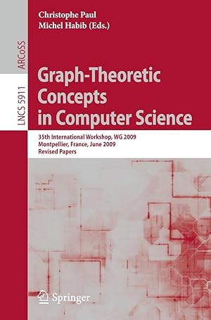 Bild des Verkufers fr Graph-Theoretic Concepts in Computer Science zum Verkauf von moluna