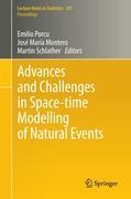Bild des Verkufers fr Advances and Challenges in Space-time Modelling of Natural Events zum Verkauf von moluna