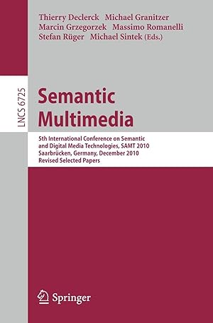Immagine del venditore per Semantic Multimedia venduto da moluna