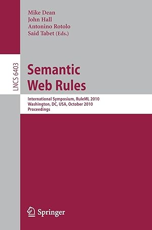 Immagine del venditore per Semantic Web Rules venduto da moluna