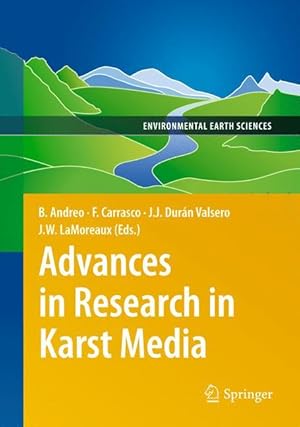 Seller image for Advances in Research in Karst Media for sale by moluna