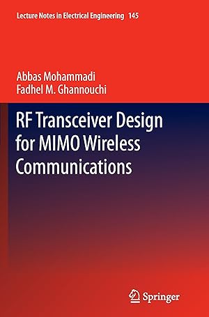 Seller image for RF Transceiver Design for MIMO Wireless Communications for sale by moluna