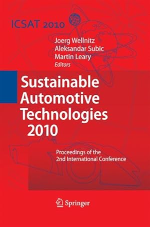 Immagine del venditore per Sustainable Automotive Technologies 2010 venduto da moluna