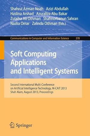 Imagen del vendedor de Soft Computing Applications and Intelligent Systems a la venta por moluna