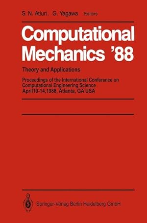Seller image for Computational Mechanics 88 for sale by moluna
