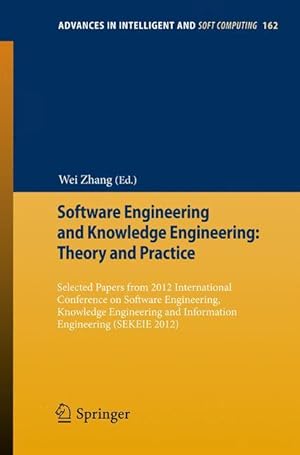 Seller image for Software Engineering and Knowledge Engineering: Theory and Practice for sale by moluna