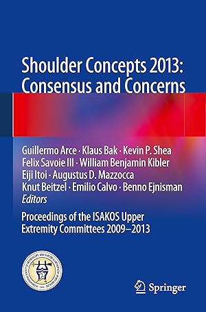 Bild des Verkufers fr Shoulder Concepts 2013: Consensus and Concerns zum Verkauf von moluna