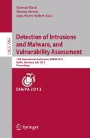 Seller image for Detection of Intrusions and Malware, and Vulnerability Assessment for sale by moluna